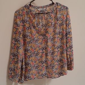 Old Navy Flowered Tunic Shirt